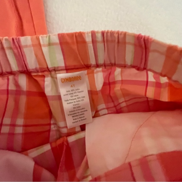 Gymboree Fairy Blossoms 2 pc Plaid Sandal Set - Picture 5 of 6